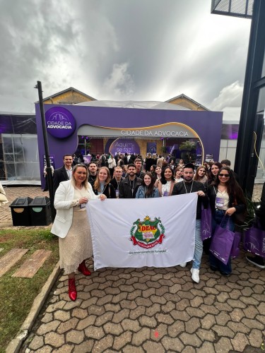 Curso de Direito da UNIDEAU marca presença na Cidade da Advocacia, maior evento jurídico da América Latina